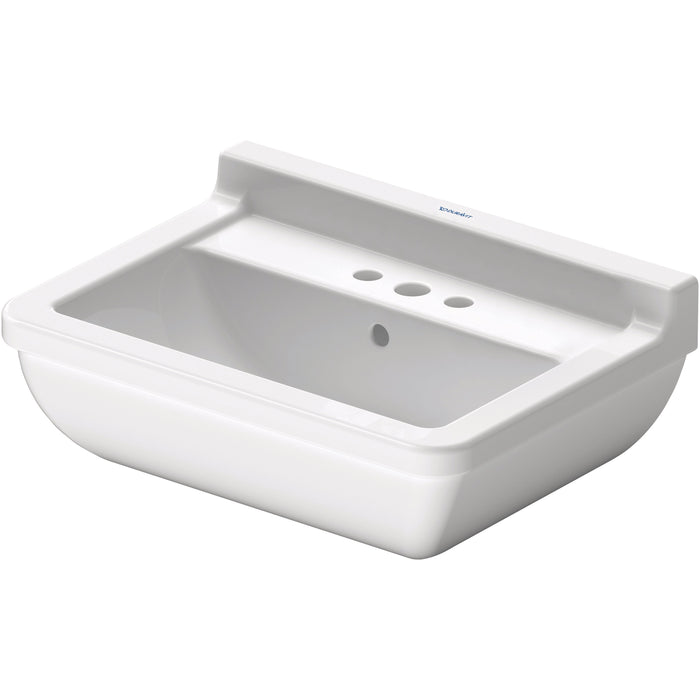 Duravit 0300550030 Starck 3 Wall-Mount Bathroom Sink White