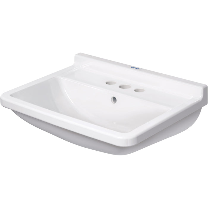 Duravit 0300650030 Starck 3 Wall-Mount Bathroom Sink White