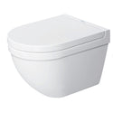 Duravit 2227092092 Starck 3 Dual Flush Round Wall Mounted Toilet