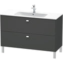 Duravit BR440404949 Brioso Wall Mount Vanity Cabinet