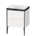 Duravit XV4709NB218P XViu C-Bonded Floorstanding Vanity Kit White