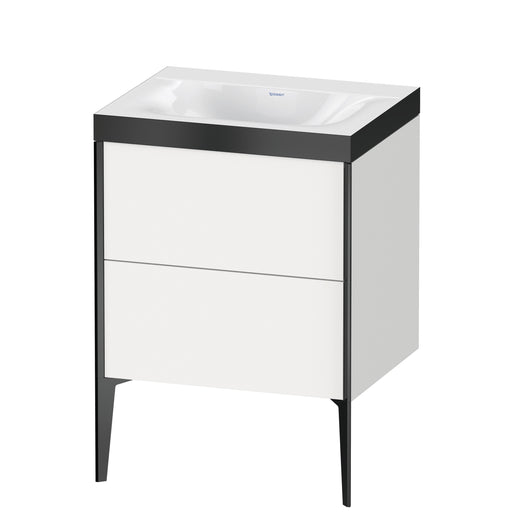 Duravit XV4709NB218P XViu C-Bonded Floorstanding Vanity Kit White