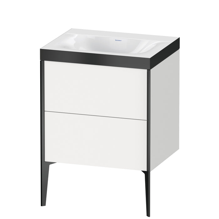 Duravit XV4709NB218P XViu C-Bonded Floorstanding Vanity Kit White