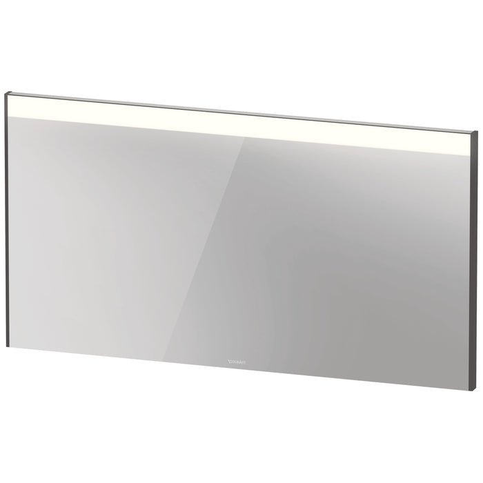 Duravit BR7025049496000 Brioso Mirror with Lighting Graphite