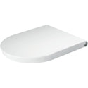 Duravit 0027090000 White Tulip Elongated Slow Close Toilet Seat