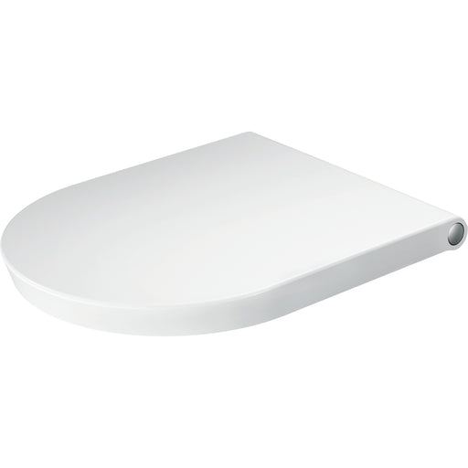 Duravit 0027090000 White Tulip Elongated Slow Close Toilet Seat