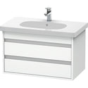 Duravit KT664701818 Ketho Wall-Mount Vanity Unit White