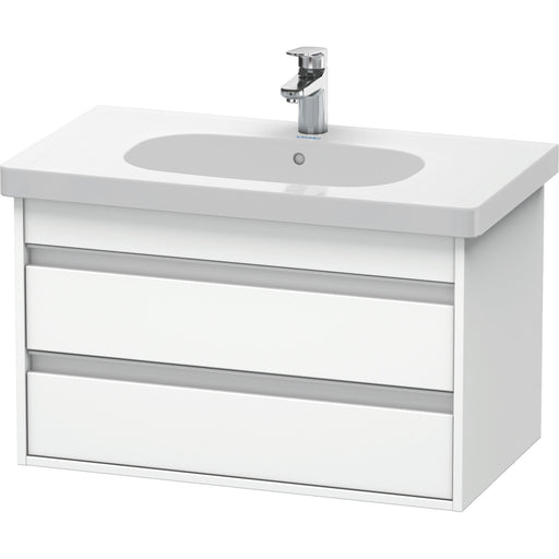 Duravit KT664701818 Ketho Wall-Mount Vanity Unit White