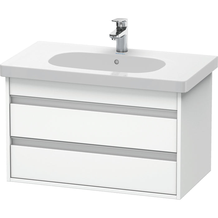 Duravit KT664701818 Ketho Wall-Mount Vanity Unit White