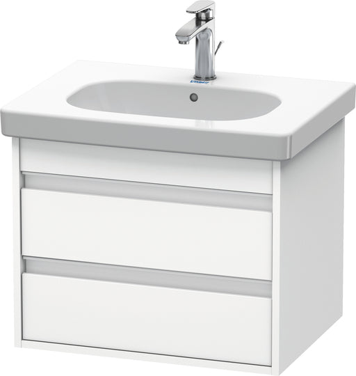 Duravit KT665001818 Ketho Wall-Mount Vanity Unit White
