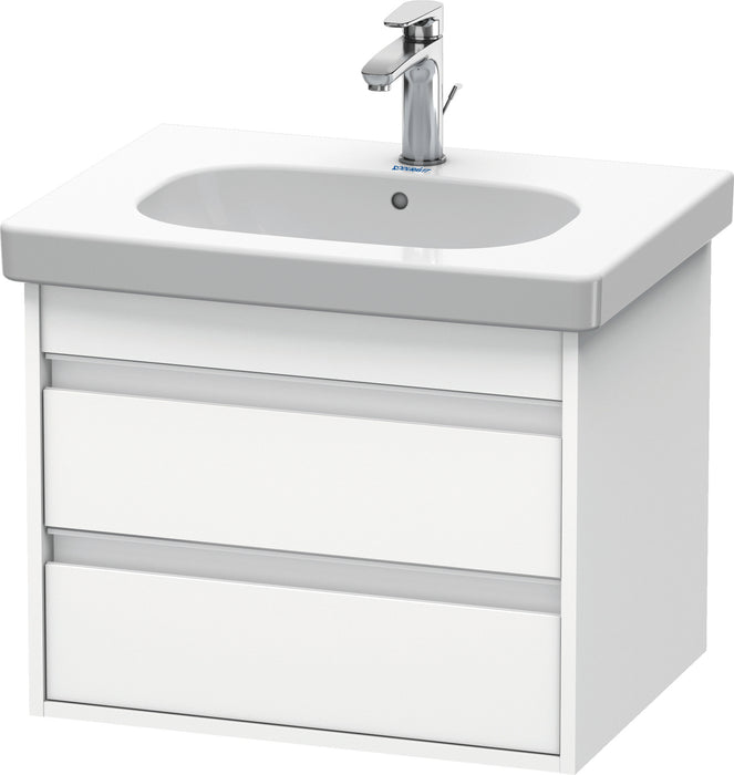 Duravit KT665001818 Ketho Wall-Mount Vanity Unit White