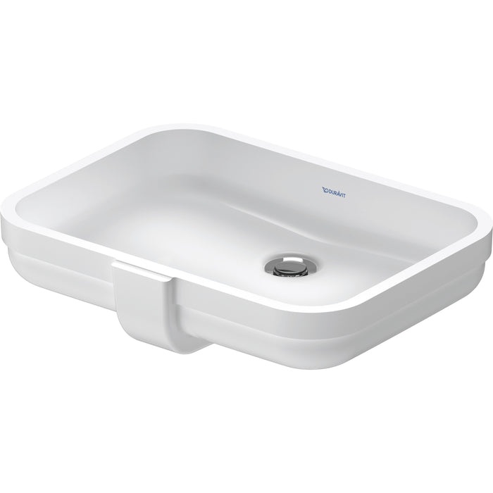 Duravit 03974900171 Soleil by Starck Vanity Bathroom Sink with WonderGliss