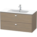 Duravit BR410301035 Brioso Wall-Mount Vanity Unit Oak Terra