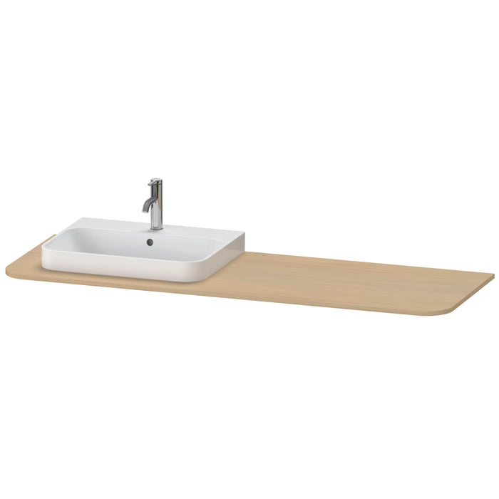 Duravit HP031HL7171 Happy D.2 Plus Console with Sink Cut-Out Mediterranean Oak