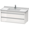 Duravit KT664502222 Ketho Wall-Mount Vanity Unit White