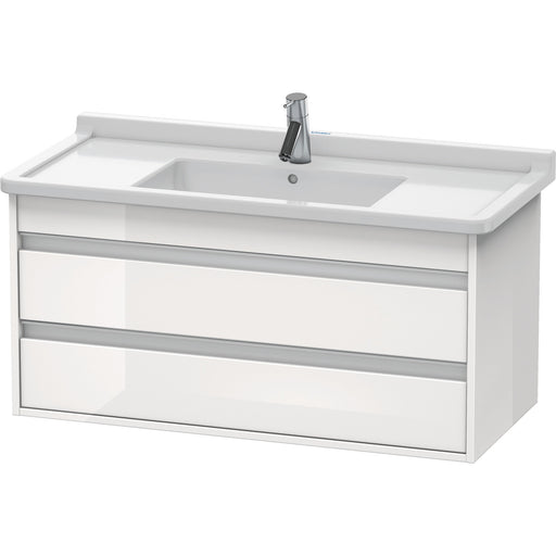 Duravit KT664502222 Ketho Wall-Mount Vanity Unit White
