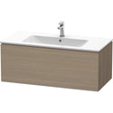 Duravit LC614203535 L-Cube One Drawer Wall-Mount Vanity Unit Oak Terra