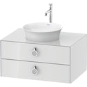Duravit WT499008585 White Tulip Wall Mount Vanity Cabinet