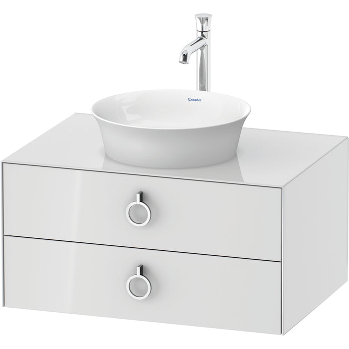 Duravit WT499008585 White Tulip Wall Mount Vanity Cabinet