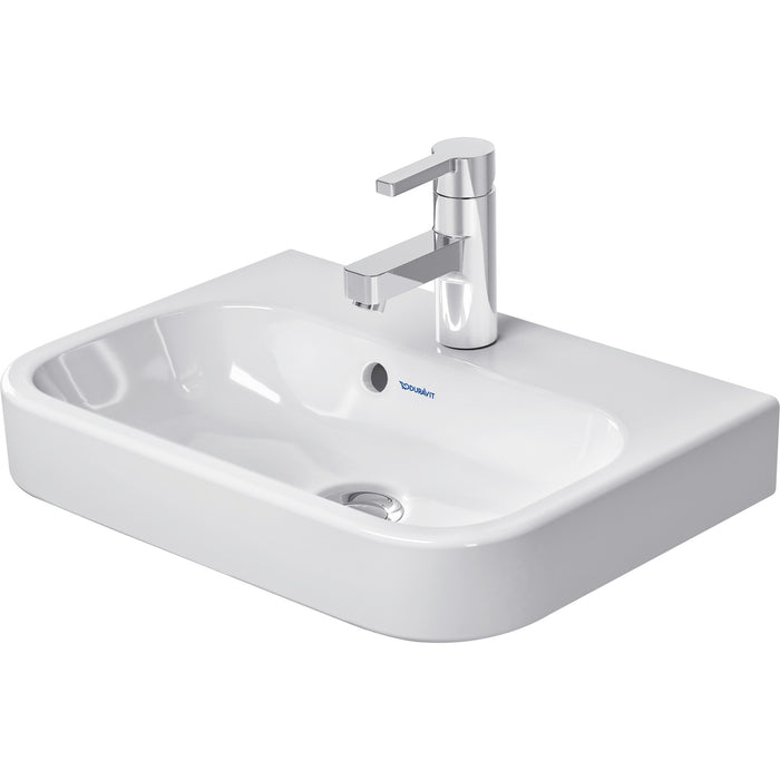 Duravit 0710500000 Happy D.2 19 5/8" Wall Mounted Bathroom Sink