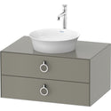 Duravit WT499009292 White Tulip Wall Mount Vanity Cabinet