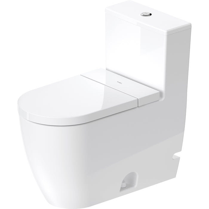 Duravit D4204720 ME by Starck Dual Flush Elongated One Piece Toilet