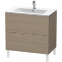 Duravit LC662603535 L-Cube Floorstanding Vanity Unit Oak Terra