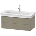 Duravit WT43420H2H2 White Tulip Wall-Mounted Vanity Unit Stone Gray High Gloss