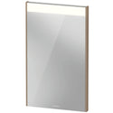 Duravit BR7020035356000 Brioso Mirror with Lighting Concrete Gray
