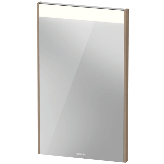 Duravit BR7020035356000 Brioso Mirror with Lighting Concrete Gray