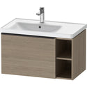 Duravit DE42580BD350000 D-Neo Wall-Mount Vanity Unit Oak Terra