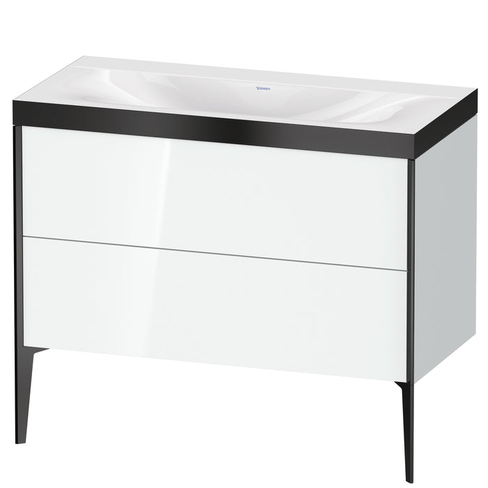 Duravit XV4711NB285P XViu C-Bonded Floorstanding Vanity Kit White