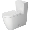 Duravit D4205220 ME by Starck 1.28 GPF Elongated One Piece Toilet