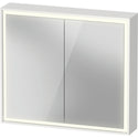Duravit LC7551000006000 L-Cube 1 Left 1 Right Hinge 2 Door LED Medicine Cabinet