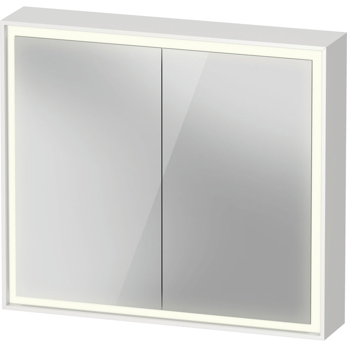 Duravit LC7551000006010 L-Cube Mirror Cabinet with Lighting White