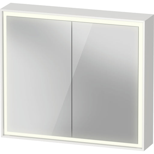 Duravit LC7551000006000 L-Cube 1 Left 1 Right Hinge 2 Door LED Medicine Cabinet