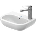 Duravit 07053600082 D-Code 14 1/8" Wall Mounted Bathroom Sink