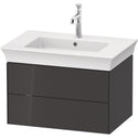 Duravit WT43410H1H1 White Tulip Wall Mount Vanity Cabinet