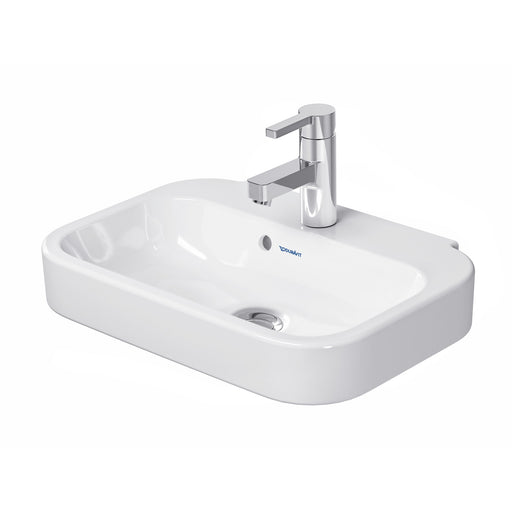 Duravit 0709500000 Happy D.2 19 5/8" Wall Mounted Bathroom Sink