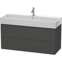 Duravit LC627904949 L-Cube Wall Mount Vanity Cabinet