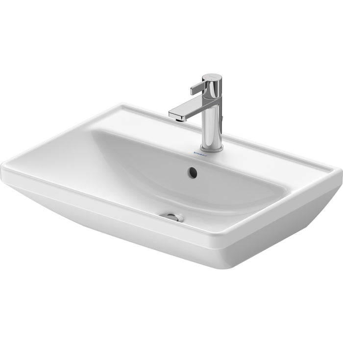 Duravit 23666000001 D-Neo Wall-Mount Bathroom Sink with WonderGliss