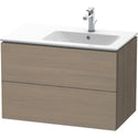 Duravit LC629203535 L-Cube Wall-Mount Vanity Unit Oak Terra