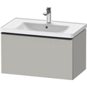 Duravit DE42550BD070000 D-Neo Wall-Mount Vanity Unit Concrete Gray