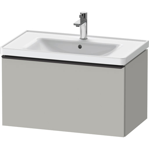 Duravit DE42550BD070000 D-Neo Wall-Mount Vanity Unit Concrete Gray
