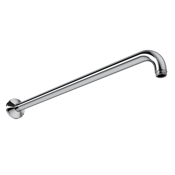 Rohl 1120APC 20" Reach Wall Mount Shower Arm in Polished Chrome with Escutcheon