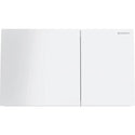 Geberit Sigma70 ACT PL SIGMA70 DUAL GLASS WHITE