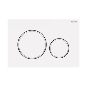 Geberit Sigma 20 Dual Flush Plates for Sigma Series In-Wall Toilet Systems