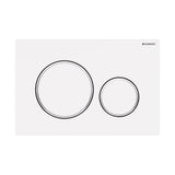 Geberit Sigma 20 Dual Flush Plates for Sigma Series In-Wall Toilet Systems