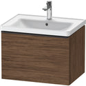 Duravit DE42540BD210000 D-Neo Wall-Mount Vanity Unit Walnut Dark