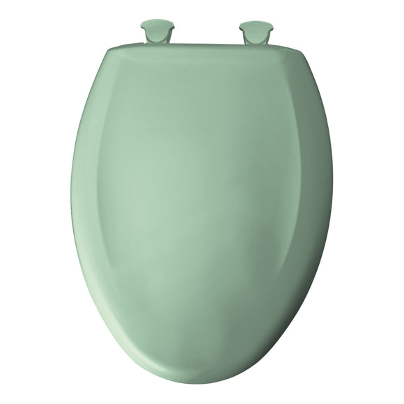 Bemis Elongated Closed-Front Toilet Seat and Lid with Whisper-Closeand Easy-Clean & Change